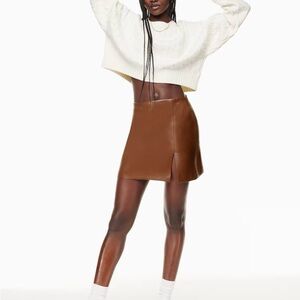 Sunday Best Tatiana Skirt Size 2, Cognac